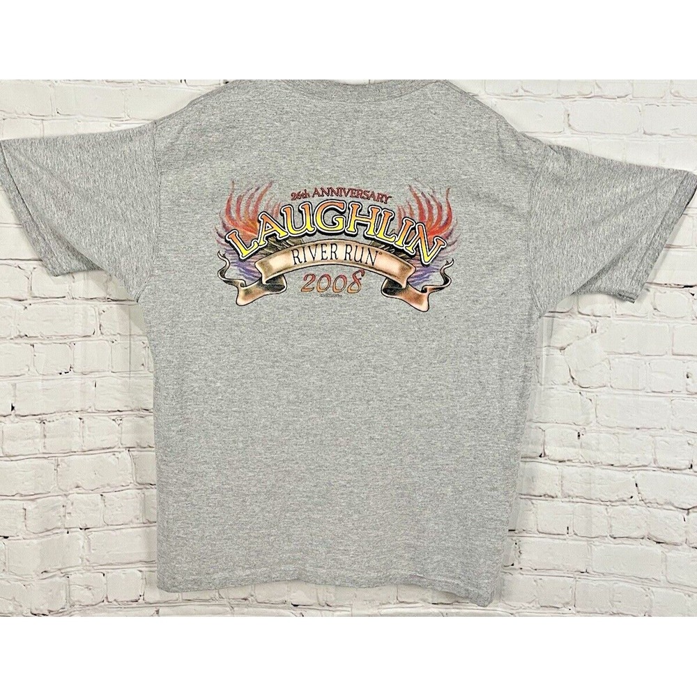 Vintage 2008 26th Anniversary Laughlin River‎ Run T-Shirt Men's XL